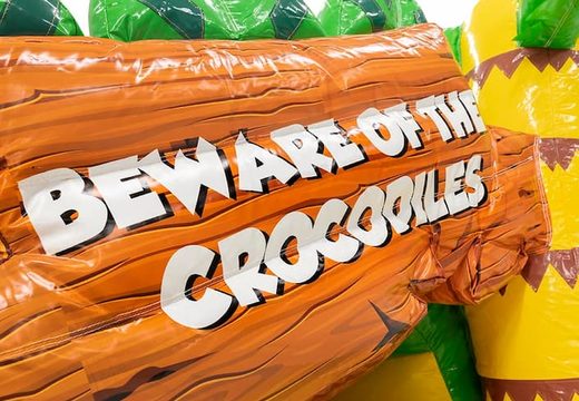 Play and fun krokodil kruiptunnel springkussen kopen voor kinderen. Bestel springkussens online bij JB Inflatables Nederland