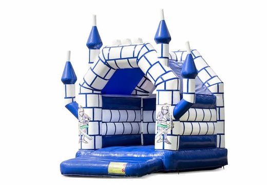 Klein overdekt springkussen bestellen in thema kasteel voor kinderen. Koop springkussens online bij JB Inflatables Nederland