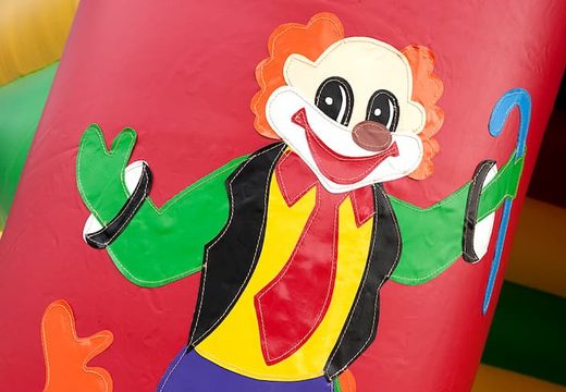 Standaard carrousel luchtkussen kopen in circus thema voor kinderen. Bestel luchtkussens online bij JB Inflatables Nederland