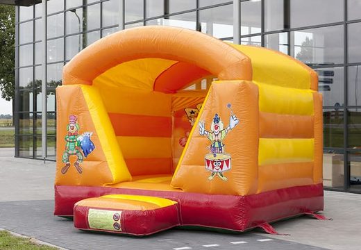 Mini overdekt springkussen kopen in circus thema voor kinderen. Koop nu springkussens online bij JB Inflatables Nederland