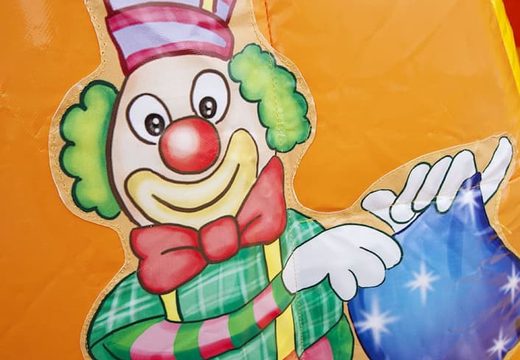Mini overdekt luchtkussen bestellen in circus thema voor kinderen. Bestel nu luchtkussens online bij JB Inflatables Nederland