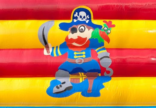 Standaard piraat springkastelen met een 3D object aan de bovenkant kopen voor kinderen. Bestel springkastelen online bij JB Inflatables Nederland