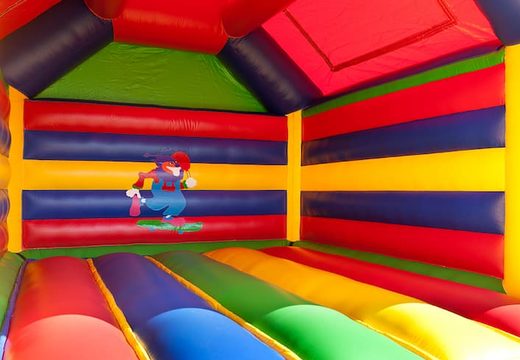 Super luchtkussen overdekt kopen in circus thema voor kinderen. Bestel luchtkussens online bij JB Inflatables Nederland
