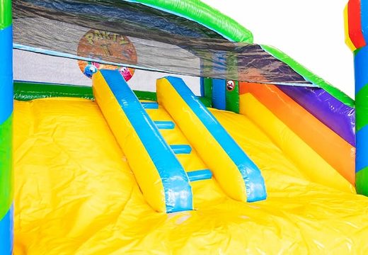 Splashy slide party springkussen kopen voor kinderen bij JB Inflatables Nederland. Bestel springkussens online bij JB Inflatables Nederland