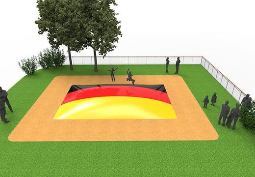 Koop opblaasbare airmountain in thema Duitse vlag voor kids. Bestel opblaasbare springberg nu online bij JB Inflatables Nederland