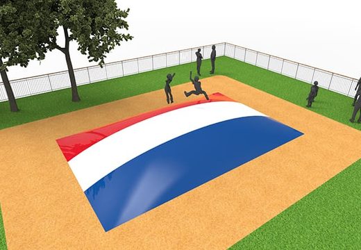 Inflatable springberg kopen in thema Nederlandse vlag voor kinderen. Bestel opblaasbare airmountain nu online bij JB Inflatables Nederland