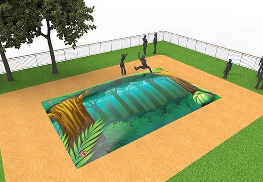 Inflatable springberg kopen in thema forest voor kinderen. Bestel opblaasbare airmountain nu online bij JB Inflatables Nederland
