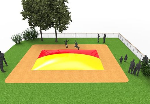 Bestel Rood-Gele airmountain voor kids. Koop opblaasbare springbergen nu online bij JB Inflatables Nederland