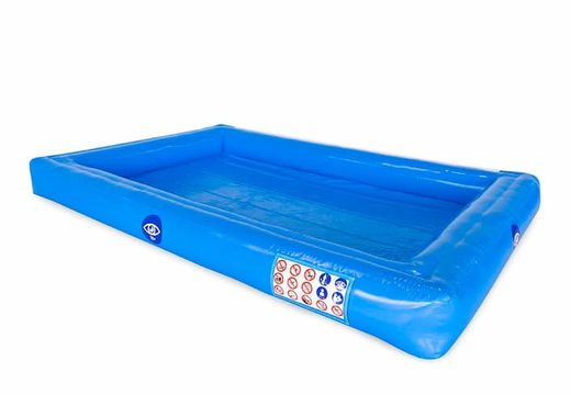 Opblaasbaar blauw blue pool springkasteel bestellen voor kids bij JB Inflatables