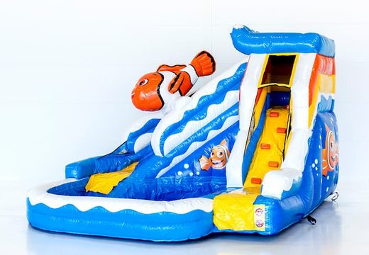 Multifunctioneel splashy clownvis springkussen kopen bij JB Inflatables Nederland. Bestel springkussens online bij JB Inflatables Nederland