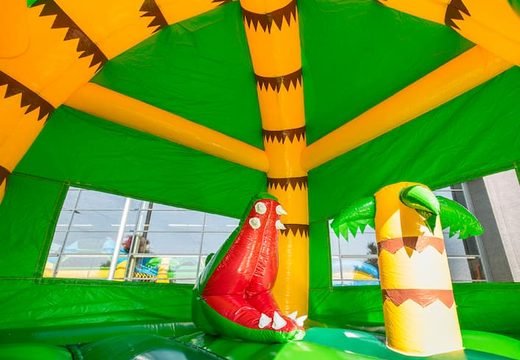 Koop opblaasbaar multifun springkasteel met dak in thema krokodil voor kinderen bij JB Inflatables Nederland. Bestel springkastelen online bij JB Inflatables Nederland