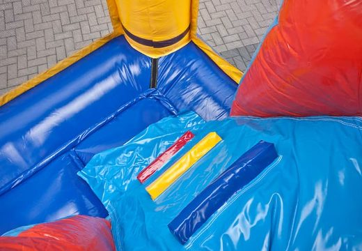 Koop medium opblaasbare schildpad luchtkussen met glijbaan voor kinderen. Bestel opblaasbare luchtkussens online at JB Inflatables Nederland 