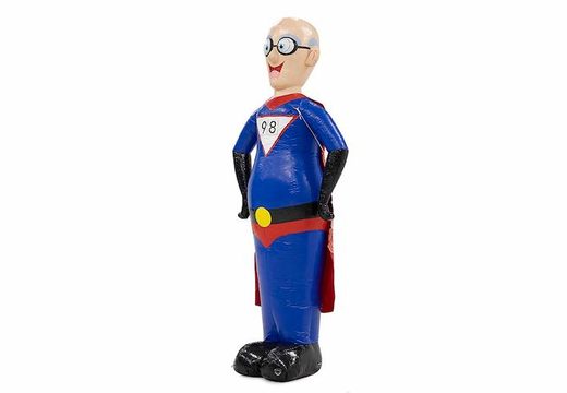 opblaasbare abraham pop met superman kleding bestellen 