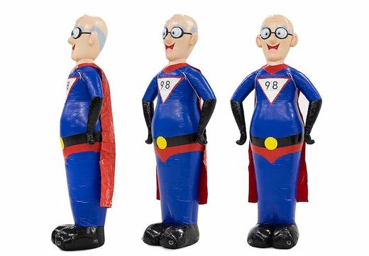 opblaasbare abraham pop met superman kleding blauw rood kopen
