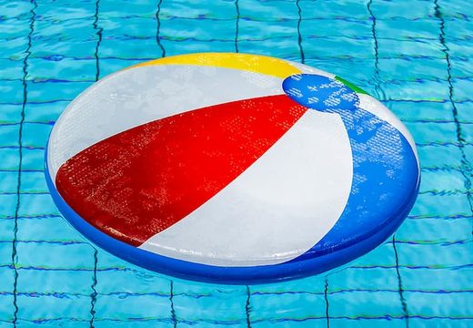 Drijfmat strandbal gekleurd voor in het zwembad voor kinderen te koop.