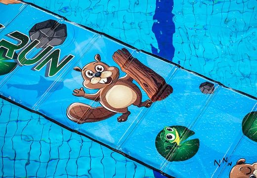 Waterloopmat beaver thema voor kinderen in het zwembad te koop