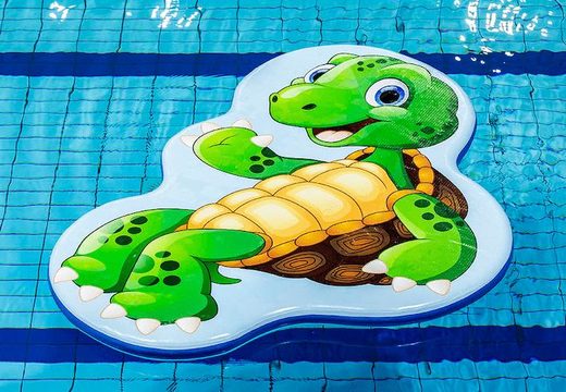 drijfmat met schildpad afbeelding voor kinderen om te spelen in het zwembad kopen