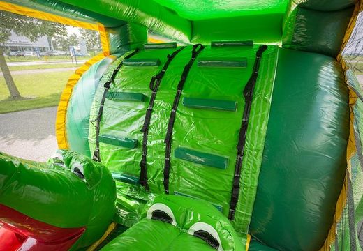8 meter lange krokodil opblaasbare hindernisbaan bestellen voor kinderen. Koop opblaasbare stormbanen nu online bij JB Inflatables Nederland
