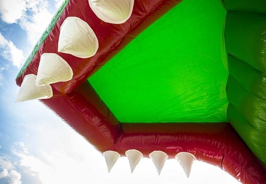 Krokodil stormbaan met 3D-objecten voor kids bestellen. Koop opblaasbare stormbanen nu online bij JB Inflatables Nederland