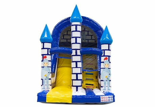 opblaasbare glijbaan in kasteel thema te koop voor kinderen