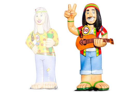 Abraham pop hippie met gitaar in zijn handen kopen als blikvanger voor verjaardagen