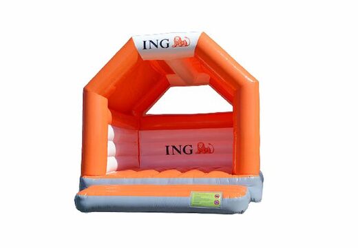 Maatwerk springkussen voor ING in eigen huisstijl