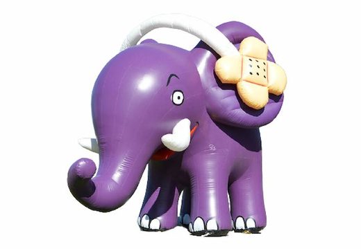 het kan licentie uitdrukken Paarse olifant - blikvanger | JB-Inflatables