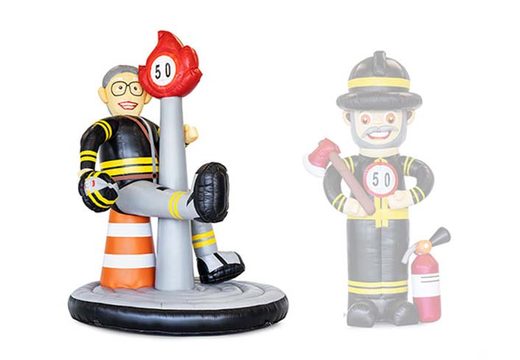 Opblaasbare Sarah brandweer pop kopen voor verjaardagen 