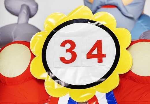 Bestel opblaasbare Abraham Route 66 pop als blikvanger voor verjaardagen