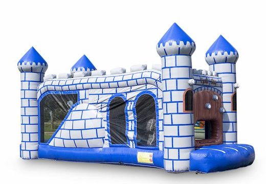 Mini run kasteel 8m opblaasbare stormbaan kopen voor kids. Bestel opblaasbare stormbanen nu online bij JB Inflatables Nederland