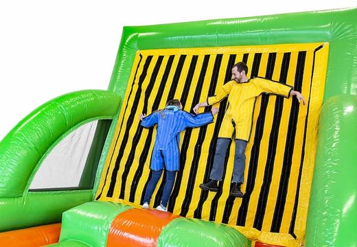 Opblaasbare attractie klittenband muur spel kopen voor feest jeugd kids plakken bij JB Inflatables