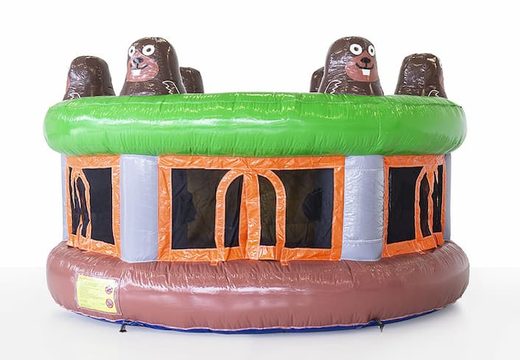 Opblaasbaar Whack a Mole spel bestellen voor jeugd in thema mol slaan bij JB Inflatables
