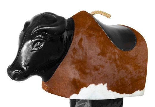 Bestel Mechanische rodeo stier met stier huid voor kinderen of volwassen om op te rijden