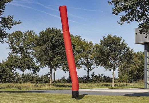 Skydancers 8m opblaasbaar in het rood kopen bij JB Inflatables Nederland. Bestel opblaasbare airdancers in standaard kleuren en afmetingen direct online