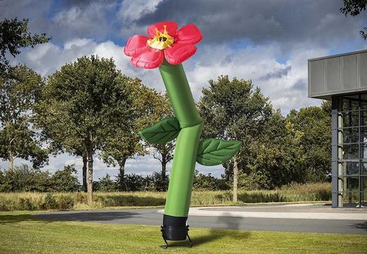 Koop de opblaasbare skydancer bloem van 4.5m hoog nu online bij JB Inflatables Nederland. Alle standaard opblaasbare airdancers worden razendsnel geleverd