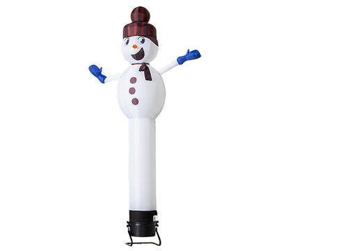 Koop de opblaasbare skydancer sneeuwpop van 6m hoog nu online bij JB Inflatables Nederland. Standaard inflatables skytubes kopen voor elke evenement