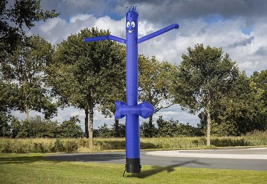 Opblaasbare 6m skydancer 3d richtingspijl in donkerblauw online bestellen bij JB Inflatables Nederland. Standaard inflatables tubes kopen voor elk evenement