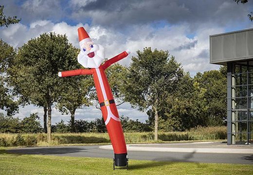 Bestel de 6m hoge skydancer 3d kerstman nu online bij JB Inflatables Nederland. Inflatable airdancers in standaard kleuren en afmetingen online verkrijgbaar