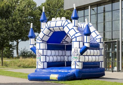 Klein overdekt springkussen kopen in het thema kasteel voor kinderen. Bezoek ons online op JB Inflatables Nederland