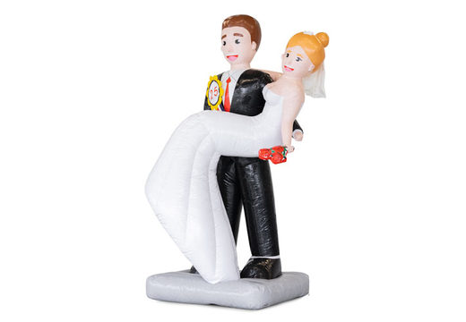 Opblaasbare poppen bruidspaar 25 jaar kopen