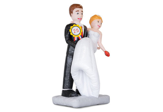 Opblaasbare poppen bruidspaar 25 jaar te koop