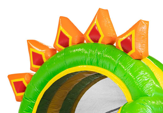Stormbaan in thema Dino voor kids kopen. Bestel opblaasbare stormbanen nu online bij JB Inflatables Nederland