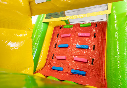 Opblaasbare stormbaan Dino 13m bestellen voor kinderen. Koop opblaasbare stormbanen nu online bij JB Inflatables Nederland