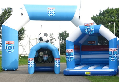 Op maat gemaakte gepersonaliseerde PEC Zwolle inflatables kopen bij JB Promotions Nederland. Bestel nu op maat gemaakte opblaasbare reclame bogen