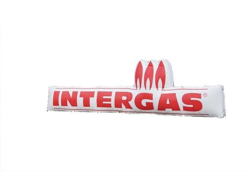maatwerk opblaasbare product vergroting van Intergas Logo